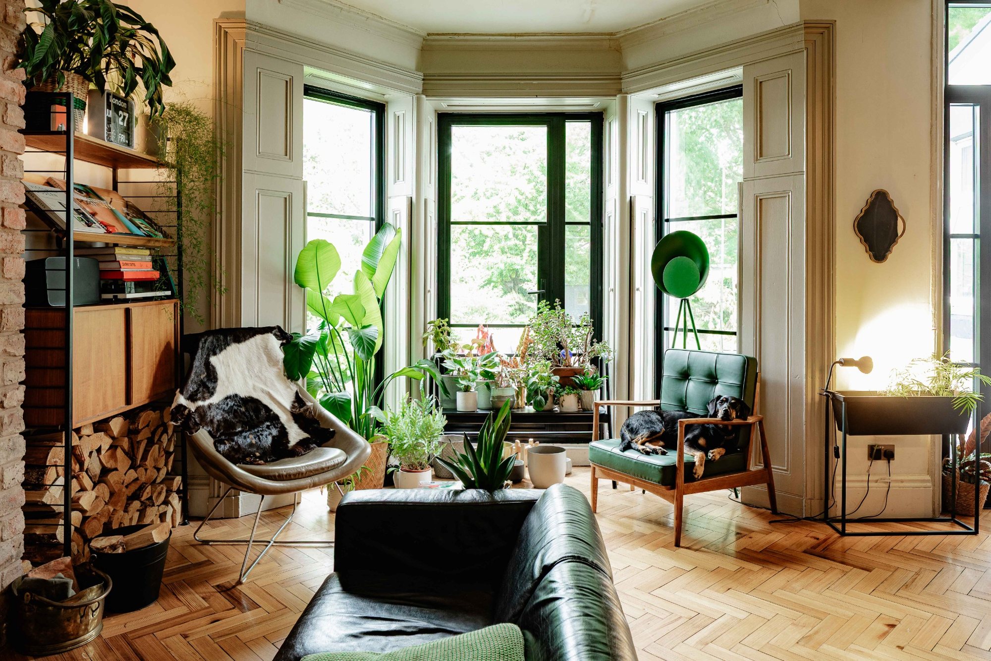Bay window in the sitting room